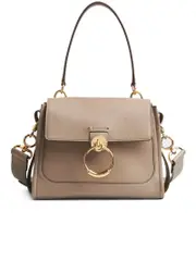 Chloé Small Tess Day Bag in Motty Grey