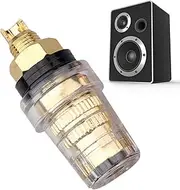 Speaker Binding Post, Binding Post Pure Copper Speaker Amplifier Terminals, Lightweight Insulated Binding Post, Amplifier Speaker Terminal for Most Amplifiers