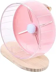 DRESSOOS 1 Set Silent Hedgehog Wheel for Hamsters Ergonomic Design Exercise Wheel with Stable Base for Pets Like Mice Chinchillas Plaything for Cage Home