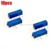 10Pcs Trimpot Trimmer 104 100K Ohm 3006P 3006 Potentiometer Ic New oy