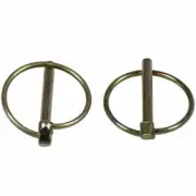 Goliath 4.5mm Brass Coated Lynch Pin - Pair