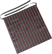 [COSMEVIVI] Chef Apron with Pockets for Men and Women Durable Blend and Oilproof Half Apron for Kitchen Restaurant and Home Cooking