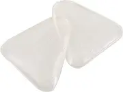 [BESPORTBLE] 2Pcs Silicone Inserts Pads Removable Breast Pads for Sports Bras Seamless Design for Natural Look for Comfort for All Styles