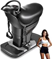 3D Horse Riding Exercise Machine – 20 Speed Electric Ab Toner for Waist, Hip & Leg Workout, 120kg (264lbs) Capacity, LCD Display – Home Fitness Equipment for Core & Cardio,Black