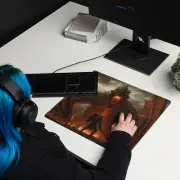 Dragonslayer Gaming Mousepad ( 36"x18" ) or ( 18"x16" )