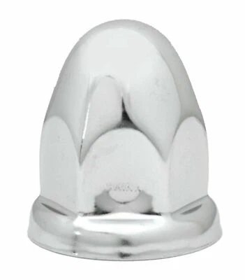Hana Lug Nut Covers Push-on 33 mm Standard Chrome 2 1/8" Tall #11111 Set of 5