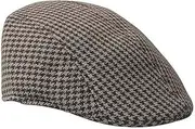 [outret] Men's Flat Cap Newsboy Hats Gatsby Ivy Hat Classic Tweed Irish Vintage Plaid Woolen Golf Cabbie Driving Hunting Cap