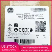 Allen-Bradley 22A-B017N104 Sealed PowerFlex 4 3.7 kW 5 HP AC Drive US Free Tax