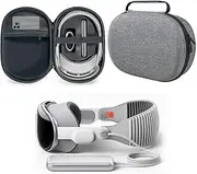 [HualianMengxin] Hard Carrying Case for Apple Vision Pro VR Headset - Compatible with Battery & Charger Accessories, Handheld Design Travel Storage Case, Shockproof & Anti-Drop