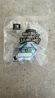 Super Mario Party Jamboree GameStop Preorder Dice Keychain *Factory Sealed New*