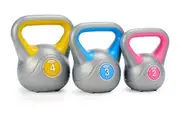 York Vinyl Kettlebell Set (2-4KG)