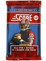 2012 Score Football Hobby Pack NEW & Factory Sealed - Russell Wilson Rookie RC?