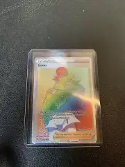 Leon 195/185 Rainbow Secret Rare Pokemon Vivid Voltage NM/M - PSA Ready!