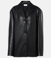[The Row] The Row Fabian leather jacket AU 6 black