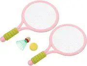 Toddmomy Outdoor Badminton for Ergonomic Shuttlecocks and Rackets for Active Play Enhances Coordination and Reflexes for Lawn Games and Family Fun
