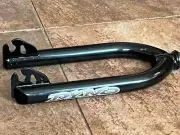 Rare NOS Black DYNO 1-1/8" THREADLESS FORKS Mid School BMX Old GT Freestyle