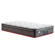 Kingston Slumber Mattress KING SINGLE Size Bed Euro Top Pocket Spring Bedding Foam 34CM