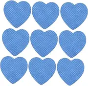 Healeved Nail Polish Remover Pads 200pcs Heart Shape Wipes for Lint Nail Polish Removal Travel-ready Beauty Tool