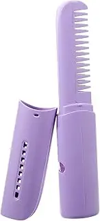 Baluue Cordless Hair Straightener Comb Mini Portable Styler Heated Brush for Travel