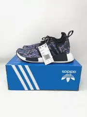 Adidas Kids/Youth 5 NMD R1J Boost Multi Color Camo Midsoles Running Shoes