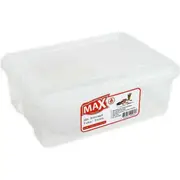 10x Plastic Storage Box Containers Paper Office File Organiser Bin Basket Medium
