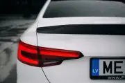 For Audi A4 / S4 B9 Rear trunk carbon wing ducktail wing boot lip (for: Audi)
