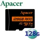 【Apacer 宇瞻】128GB microSDXC TF U3 V30 A2 記憶卡(支援4K Ultra HD)