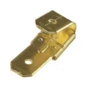 MVP 25 Bent Single Fem to Double Male .250" Disconnect Terminal Adapter 1/4" Tab