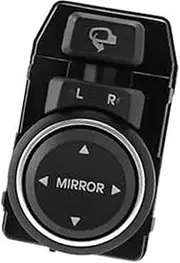 MKVAXR Car Rearview Mirror Switch, for Hyundai, for Sonata YF I45 2011-2016 935733S100 Rearview Mirror Adjustment Switch Button Mirror Control Button