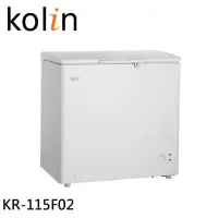 在飛比找momo購物網優惠-【Kolin 歌林】155L冷藏/冷凍二用臥式冰櫃(KR-1