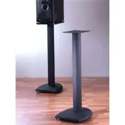 VTI Manufacturing DF24 24 in. H- Iron Center Channel Speaker Stand - Black