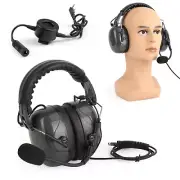 Noise Cancelling Pilot Headset Fit for TK3107 TK2160 BaoFeng BF-888S