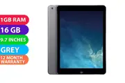 Apple iPad AIR Wifi (16GB, Grey) Australian Stock - Refurbished (Excellent)