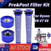 For Dyson V6 V7 V8 Filter Kit Absolute Animal Motorhead Trigger Replacement AL