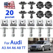 For Audi Engine Undertray & Underbody Shield Clips & Fasteners Kit A3, A4, A6,A8 (for: Audi)