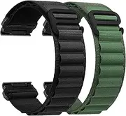Fleshy Leaf Watch Bands Compatible With Garmin Tactix 7 pro Fenix 7x 5x plus 6x Pro watch,Sport Loop/Alpine Loop 26mm Nylon Watchband For Garmin Fenix 3 3HR MK2 Delta Enduro 1 2 For Men-Large