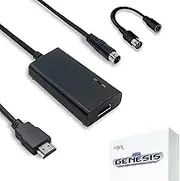 HDMI Cable for Sega Genesis Model 1/2/3, CD, CDX, 32X, Nomad, and Original Master System Console