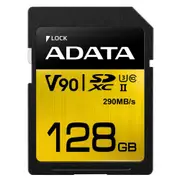 ADATA Premier ONE SDXC Memory Card - 128GB UHS-II - U3 - Read up to 290MB/s - Write up to 260MB/s [ASDX128GUII3CL10-C]