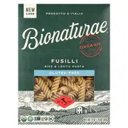 Bionaturae, Fusilli, Rice & Lentil Pasta, Gluten Free, 12 oz (340 g)