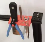 Tools holder for All Creality 3D Printer with 20 mm column rails RED