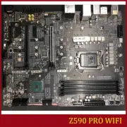 FOR MSI Z590 PRO WIFI DDR4*4 LGA1200 128GB HDMI DisplayPort 1.4 ATX Ｍotherboard