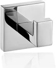 Bath Towel Hook Bathroom Kitchen Square Robe Hook Hand Towel Holder Wall Mounted