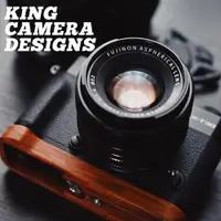 在飛比找ETMall東森購物網優惠-【KING】原創富士X-T30二代 X-T20通用復古木手柄