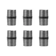 GeilSpace 1" × 2" Heavy Duty Pre-Cut Grey Metal Pipe, Industrial Steel Fits S...