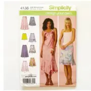 Simplicity Pattern 4138 Misses’ Design Your Own Skirt Various Styles Uncut