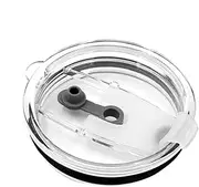 [Generic] Tumbler Lid: Tumbler Lid Replacement, Coffee Cup Lid, Spill Resistant Skinny Replacement Tumbler Cover | Travel Mug Lid, Der Proof Sliding Covers