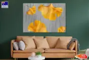 Abstract Gold Leaves Art Wall Canvas Home Decor Australian Made Quality