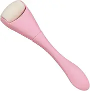 OATIPHO Oil Absorbing Volcanic Roller for Face Massage Dual Head Design for Oil Control Lightweight Outdoor Facial Massager for Enhanced Circulation Handle