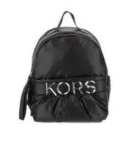 Michael Michael Kors Logo-Plaque Zipped Backpack One size Black