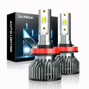 For Volvo C70 T5 Convertible 2-Door 2003-2013 H11 LED Headlights Low Bulbs Kit (for: Volvo)